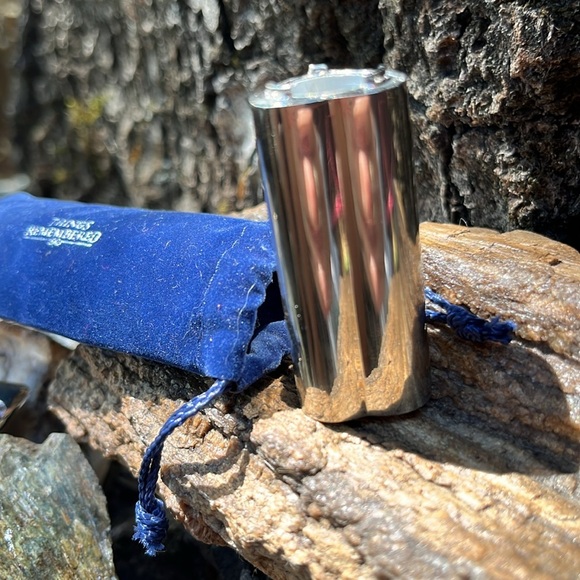 Vintage Things Remembered Silver Swarovski Crystals Heart Perfume Atomizer - Picture 10 of 10